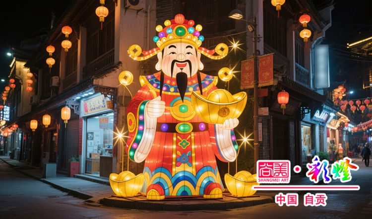自貢彩燈工藝的彩燈花燈適合放置在哪些場景？